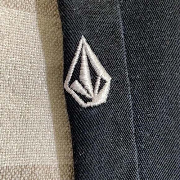 Volcom Frickin Modern Stretch Black Chino Pants. Very Good cond. Men’s 36W 32L. - Picture 4 of 10